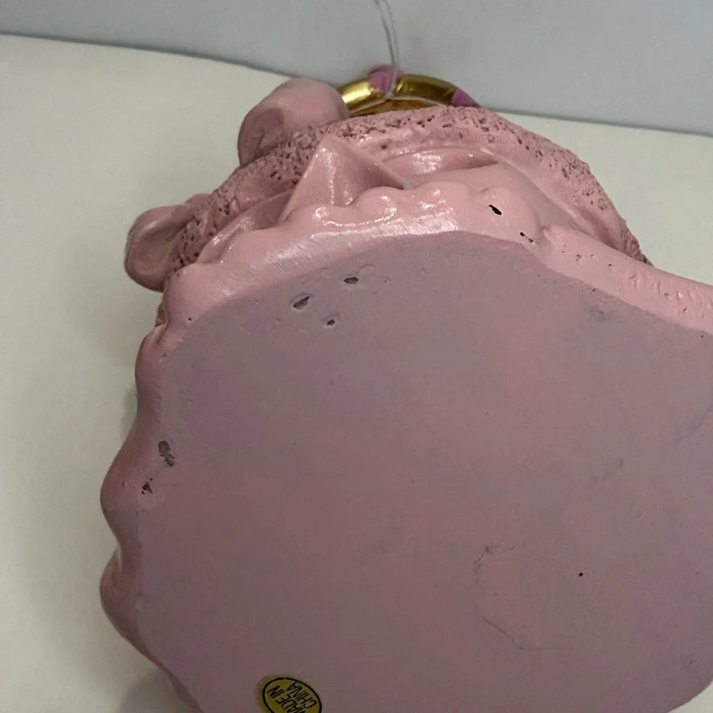 HERE LIES SUMMER Pink Skull & Bow Ice Cream Cone Halloween Summerween Decor NWT - Picture 9 of 15